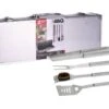Merkloos BBQ 4-delige Gereedschapset In Koffer -Buiten Kamperen Verkoopwinkel bbq 4 delige gereedschapset in koffer ecommerce 79f2