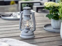 Feuerhand Baby Special 276 Nordic Grey Stormlamp -Buiten Kamperen Verkoopwinkel feuerhand stormlamp grijs 3 ecommerce ad44